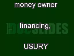when writing earnest money owner financing,  USURY LAWS CAN BITE !
...