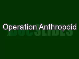Operation Anthropoid