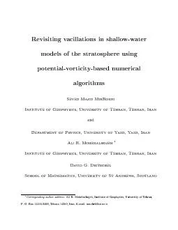 Revisitingvacillationsinshallow-watermodelsofthestratosphereusingpoten