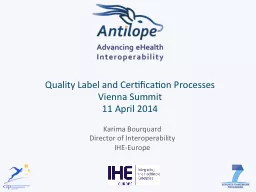 Quality Label and Certification Processes