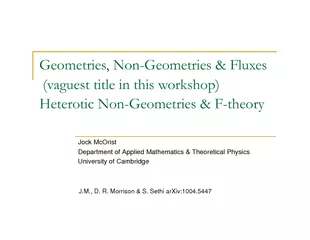 Geometries, Non-Geometries & Fluxes