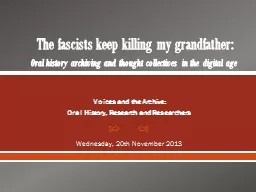 The fascists keep killing my grandfather: