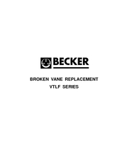 Becker Vacuum Pumps are leaders in their field in dependability and de