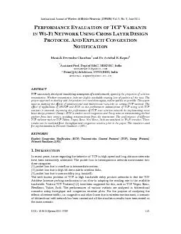 International Journal of Wireless & Mobile Networks (IJWMN) Vol. 3, No