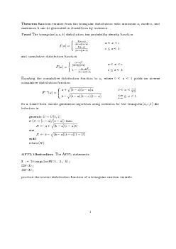 TheoremRandomvariatesfromthetriangulardistributionwithminimuma,modec,a