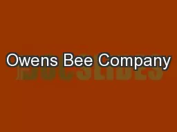 Owens Bee Company