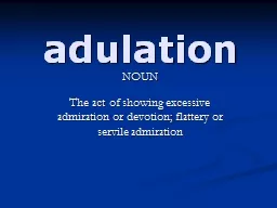 adulation