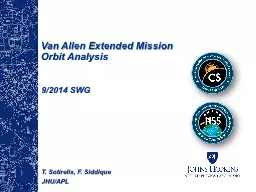 Van Allen Extended Mission