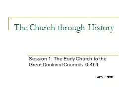 The Church through History