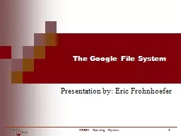 The Google File System