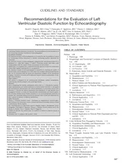 GUIDELINESANDSTANDARDSRecommendationsfortheEvaluationofLeftVentricular