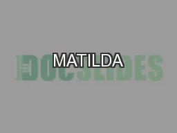 MATILDA