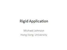 Rigid Application