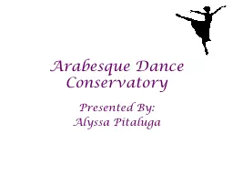 Arabesque Dance Conservatory