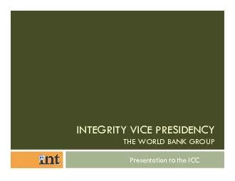 Integrity Vice Presidency(INT)