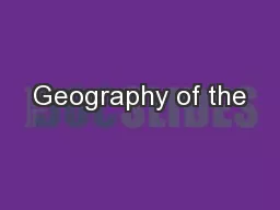 Geography of the