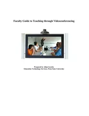 Faculty Guide to Teaching throu