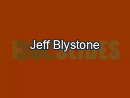 Jeff Blystone