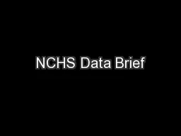 NCHS Data Brief