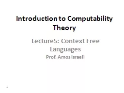1 Introduction to Computability Theory