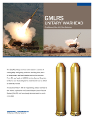 The GMLRS Unitary warhead is the latest in a series of