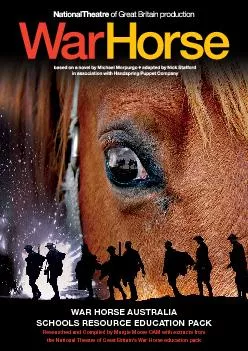 WAR HORSE AUSTRALIASCHOOLS RESOURCE EDUCATION PACKResearched and Compi