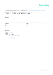 THE ELECTRIC WARSHIP VI
