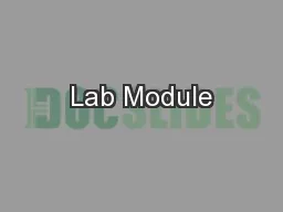 Lab Module
