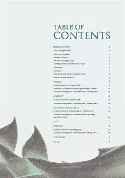 table ofccontents