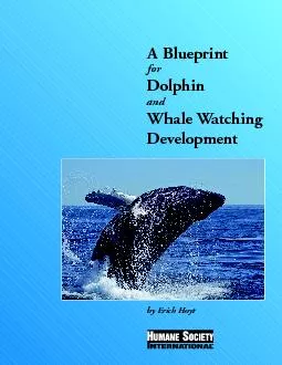 by Erich HA Blueprint Dolphin Whale Watching Development
