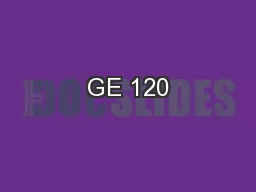 GE 120