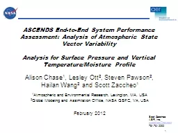 ASCENDS End-to-End System Performance Assessment: Analysis