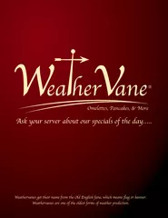 Weathervanes get their name from the Old English fane, which means &#x