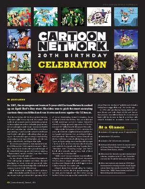 Cartoon Network October   SEPTEMBER   BY JULIE LIESSE In  the management team at yearold