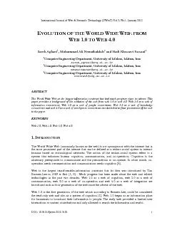 International Journal of Web & Semantic Technology (IJWesT) Vol.3, No.