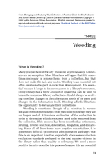 What Is Weeding?Many people have difficulty throwing anything away. Li