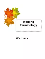Welding Terminology