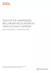 TALES OF THE UNINTENDED:
