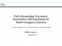 Path Knowledge Discovery: