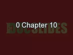 0 Chapter 10