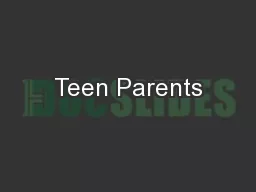 Teen Parents