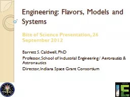 Engineering: Flavors, Models and Systems