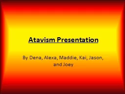 Atavism Presentation