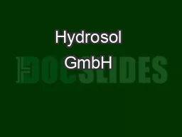 Hydrosol GmbH & Co. KGKurt-Fischer-Stra