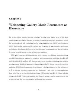 Chapter3WhisperingGalleryModeResonatorsasBiosensorsThepreviouschapteri