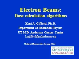 Electron Beams: