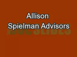 Allison Spielman Advisors