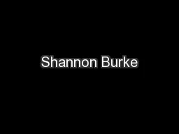 Shannon Burke