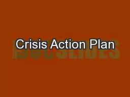 Crisis Action Plan