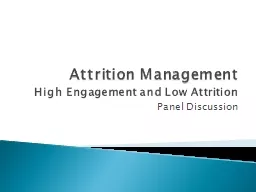 Attrition Management